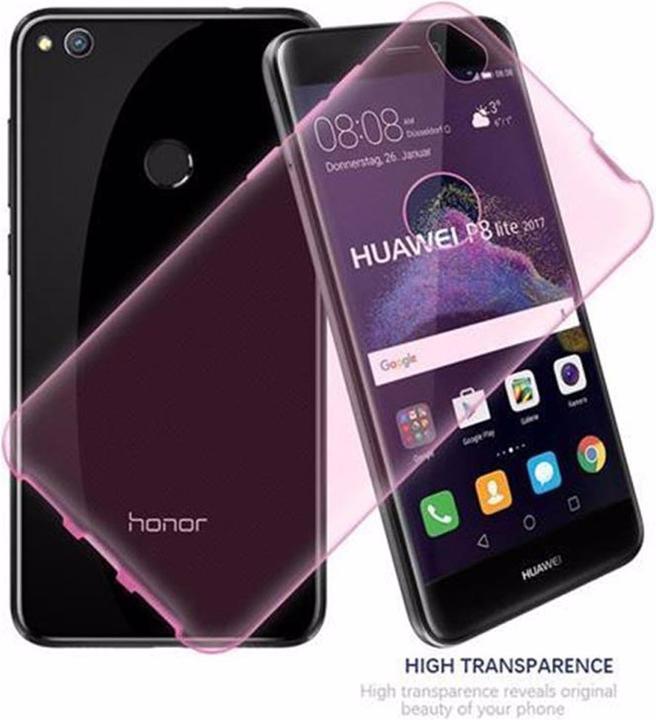 Actual product image Cadorabo TPU Ultra Slim AIR Cover (Huawei P8 Lite (2017), Huawei P9 Lite (2017))