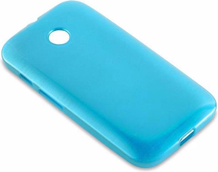 Actual product image Cadorabo TPU Brushed Cover (Motorola Moto E)