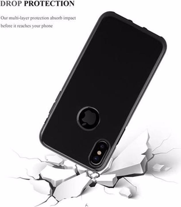 Actual product image Cadorabo TPU Ultra Slim AIR Cover (Apple iPhone X)