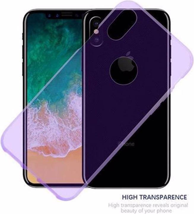Actual product image Cadorabo TPU Ultra Slim AIR Cover (Apple iPhone X)