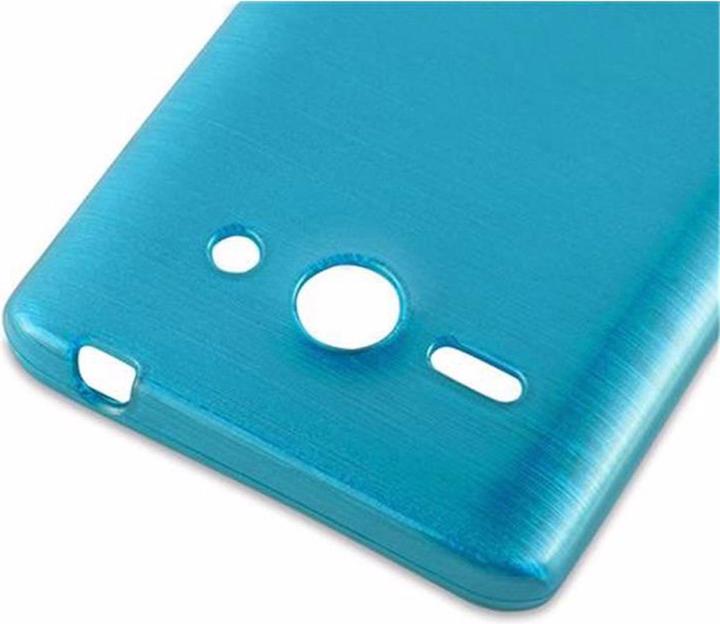 Image du produit Cadorabo Couverture TPU brossé (Huawei Ascend G510, Huawei Ascend G525, Huawei Ascend G520)