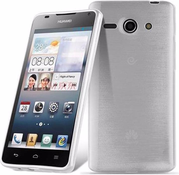 Actual product image Cadorabo TPU Brushed Cover (Huawei Ascend G520, Huawei Ascend G525, Huawei Ascend G510)