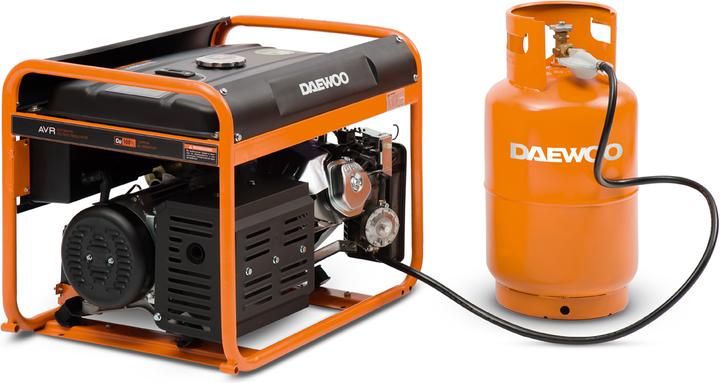 Daewoo Power Products LPG-Benzin Stromerzeuger DUAL-FUEL (6000 W, 30 l)