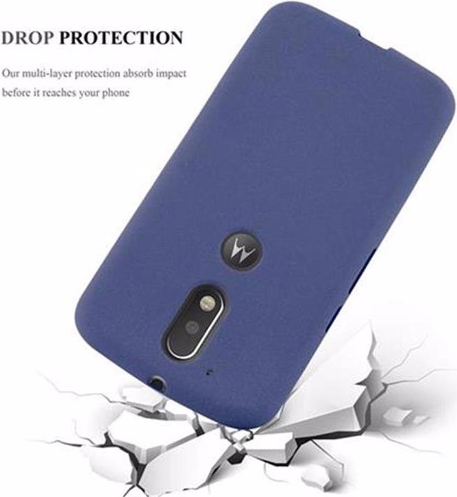 Produktbild Cadorabo TPU Frosted Cover (Motorola Moto G4 Plus, Motorola Moto G4)