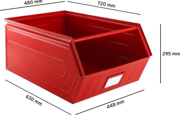 Actual product image Schäfer Shop Open fronted storage box