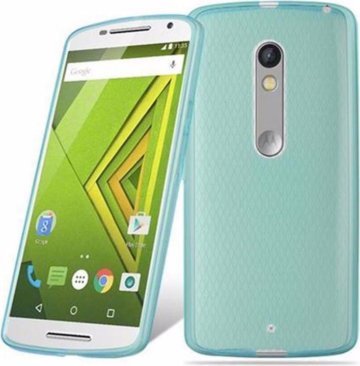 Actual product image Cadorabo TPU Ultra Slim AIR Cover (Motorola Moto X Play)