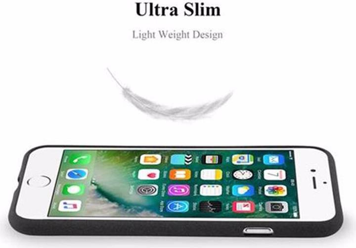 Image du produit Cadorabo Couverture TPU givrée (Apple iPhone 7, Apple iPhone 8, Apple iPhone SE (2ème génération), Apple iPhone SE (3ème génération))