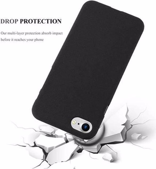 Image du produit Cadorabo Couverture TPU givrée (Apple iPhone 7, Apple iPhone 8, Apple iPhone SE (2ème génération), Apple iPhone SE (3ème génération))