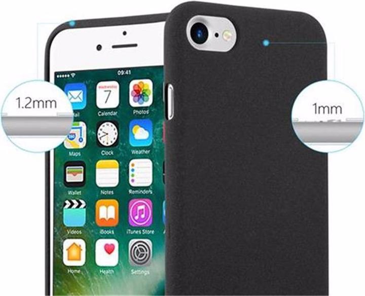 Image du produit Cadorabo Couverture TPU givrée (Apple iPhone 7, Apple iPhone 8, Apple iPhone SE (2ème génération), Apple iPhone SE (3ème génération))