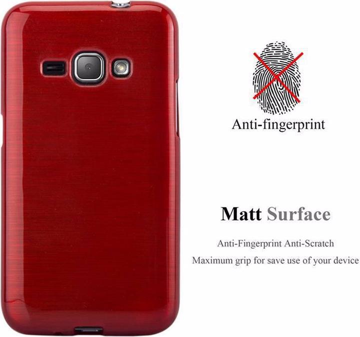 Actual product image Cadorabo TPU Brushed Cover (Samsung Galaxy J1 (2016))