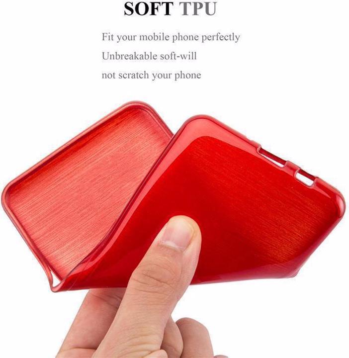 Actual product image Cadorabo TPU Brushed Cover (Samsung Galaxy J1 (2016))