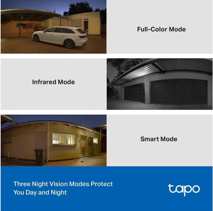 Immagine prodotto TP-Link Tapo C510W Telecamera da esterno a 360° da 3MP MicroSD (2304 x 1296 Pixels)