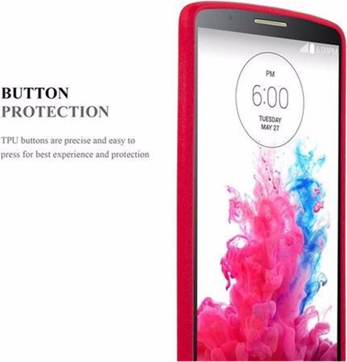 Produktbild Cadorabo TPU Frosted Cover (LG G3)