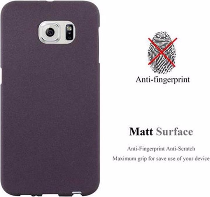 Actual product image Cadorabo TPU Frosted Cover (Samsung Galaxy S6)
