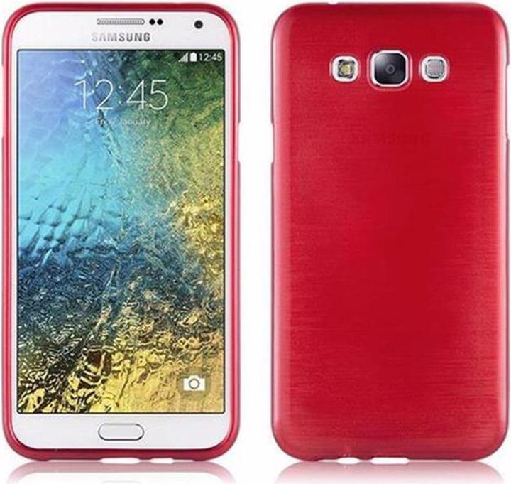 Actual product image Cadorabo TPU Brushed Cover (Samsung Galaxy E7)
