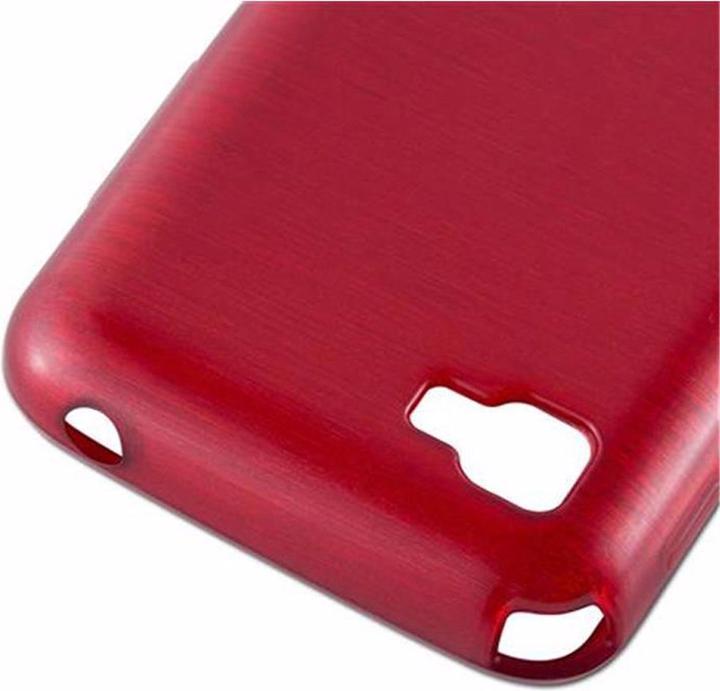 Actual product image Cadorabo TPU Brushed Cover (LG Optimus L4 II)