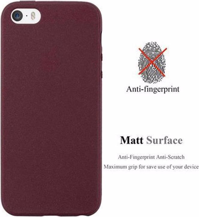 Produktbild Cadorabo TPU Frosted Cover (Apple iPhone 5)