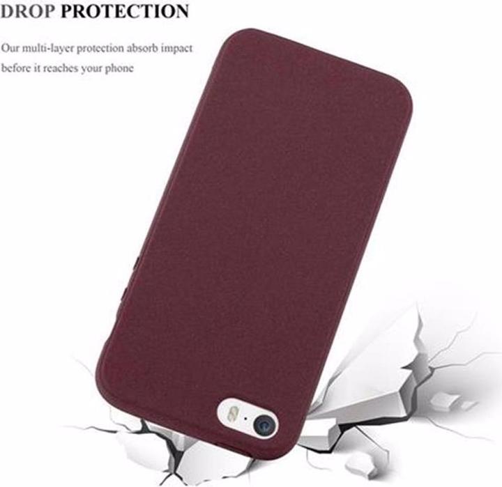 Produktbild Cadorabo TPU Frosted Cover (Apple iPhone 5)