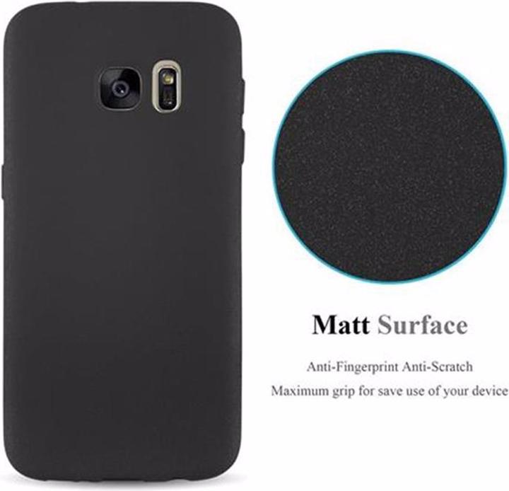 Actual product image Cadorabo TPU Frosted Cover (Samsung Galaxy S7)