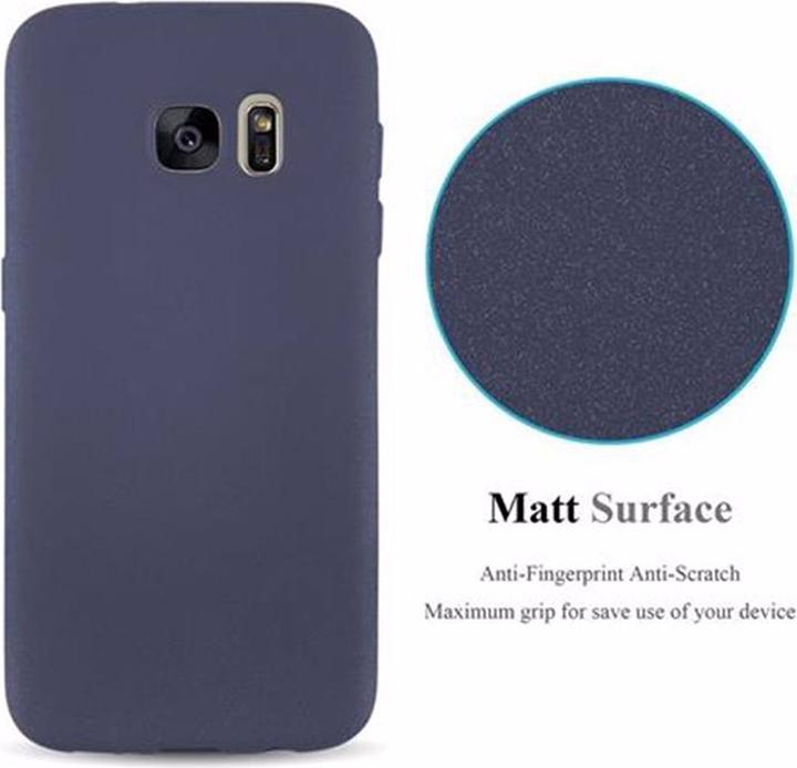 Actual product image Cadorabo TPU Frosted Cover (Samsung Galaxy S7)