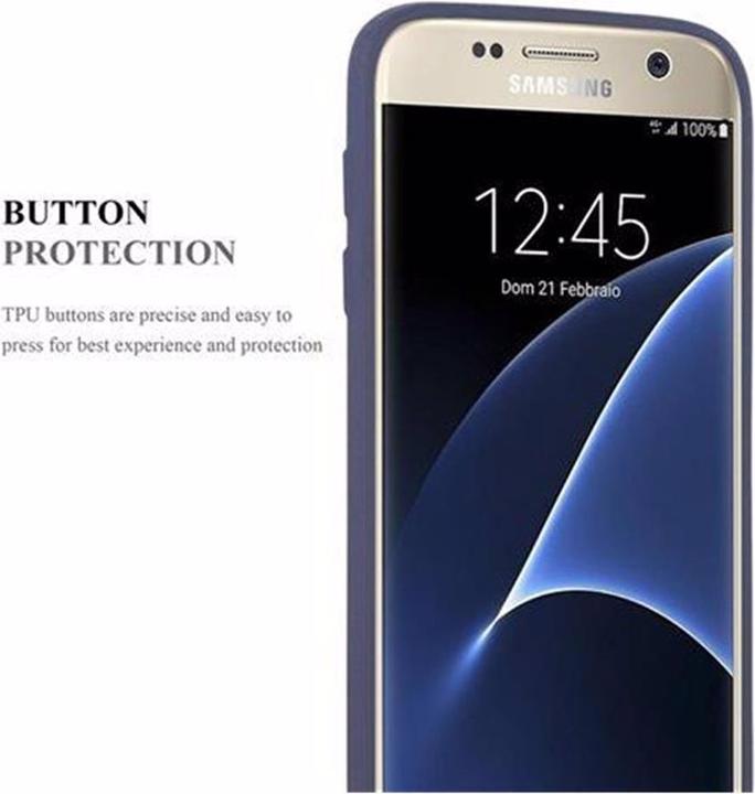Actual product image Cadorabo TPU Frosted Cover (Samsung Galaxy S7)