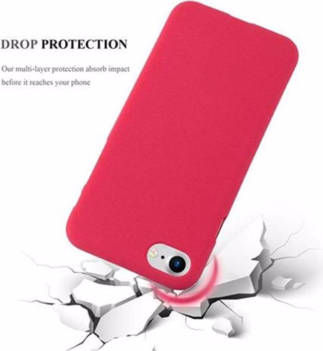 Produktbild Cadorabo TPU Frosted Cover (Apple iPhone 7, Apple iPhone SE (2nd Gen))