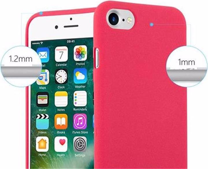 Produktbild Cadorabo TPU Frosted Cover (Apple iPhone 7, Apple iPhone SE (2nd Gen))