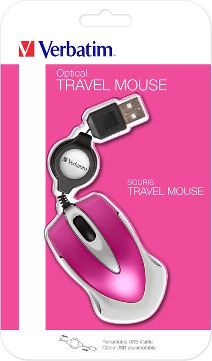 Produktbild Verbatim Go Mini Optical Travel Mouse (Kabelgebunden)