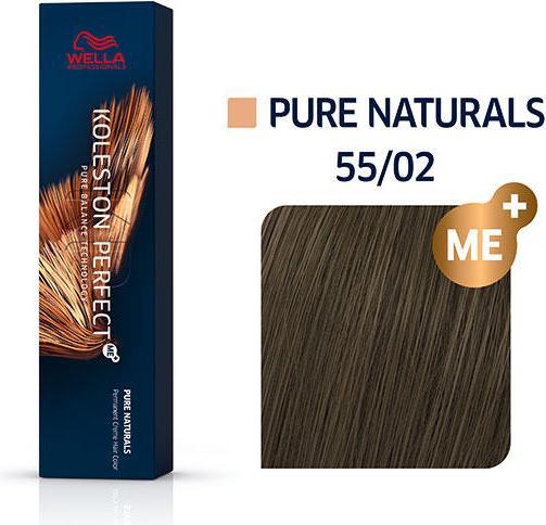 Image du produit Wella Koleston Perfect Pure Naturals (55/02 brun clair intensif mat naturel)
