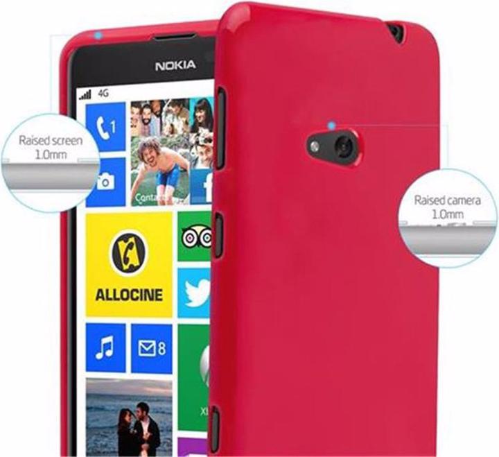 Actual product image Cadorabo TPU Jelly Cover (Nokia Lumia 625)