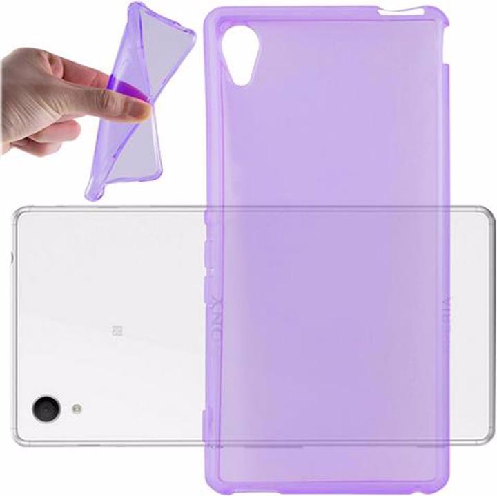 Transparent purple