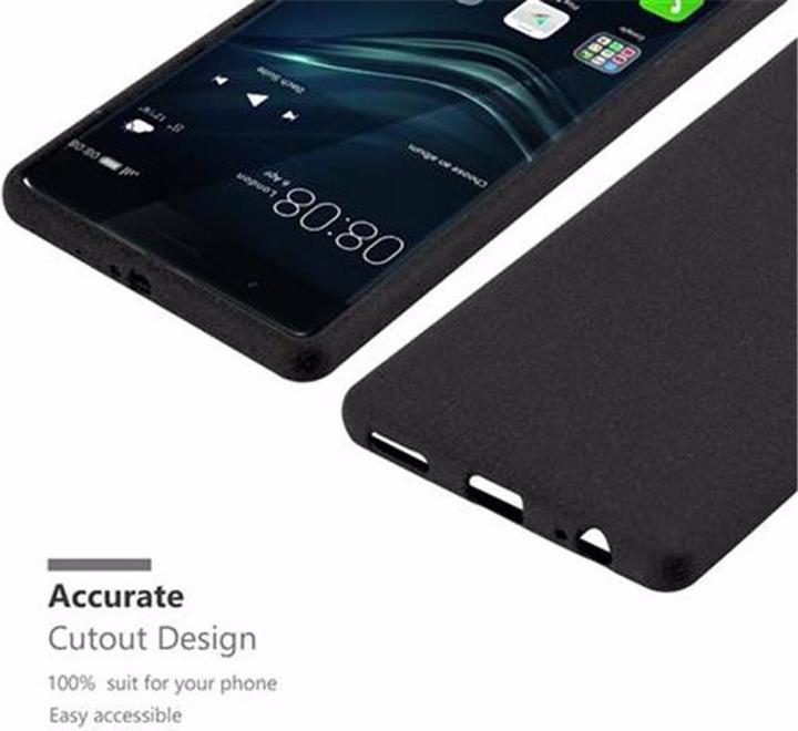 Actual product image Cadorabo TPU Frosted Cover (Huawei P9 Plus)
