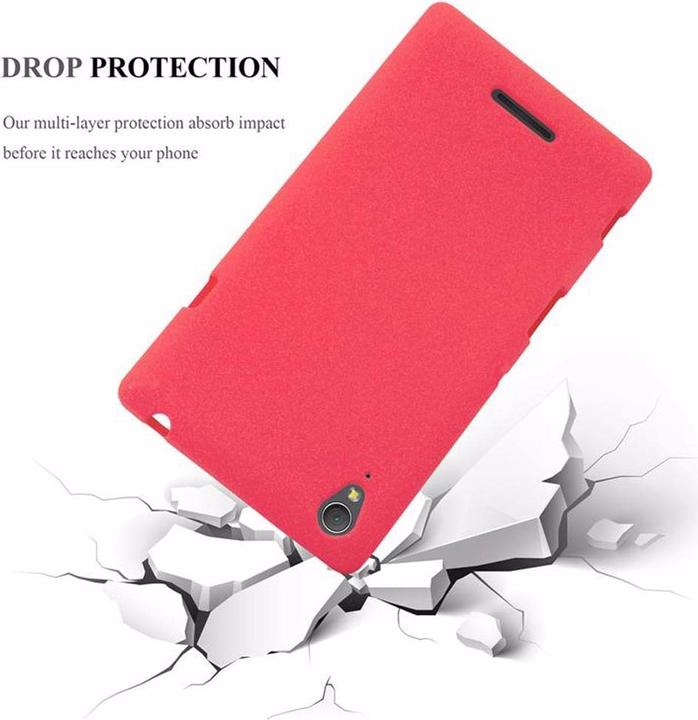Image du produit Cadorabo Couverture TPU givrée (Sony Xperia T2 Ultra)