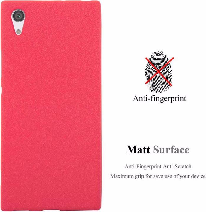 Actual product image Cadorabo TPU Frosted Cover (Sony Xperia XA1)