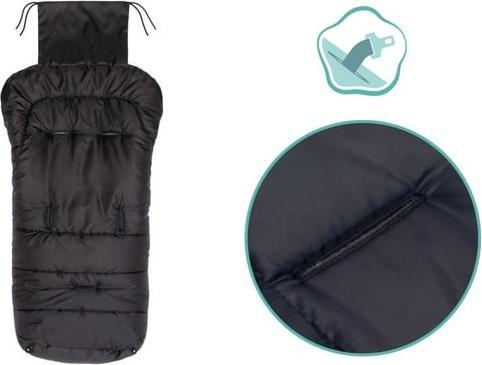 Produktbild Mica Winterfusssack Eco BIG - schwarz