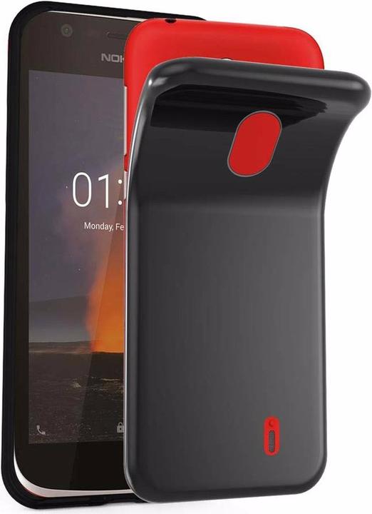 Actual product image Cadorabo TPU Ultra Slim AIR Cover (Nokia 1)