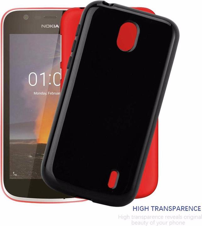 Actual product image Cadorabo TPU Ultra Slim AIR Cover (Nokia 1)