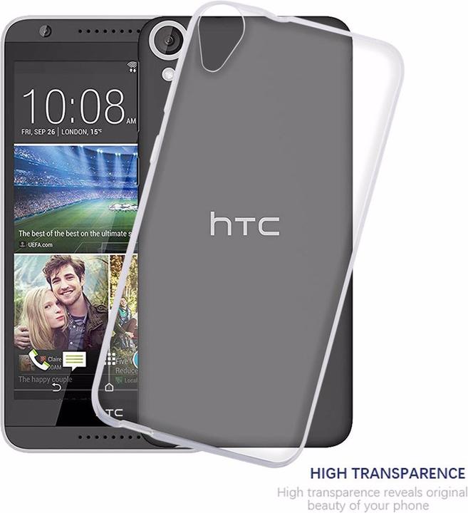 Actual product image Cadorabo TPU Ultra Slim AIR Cover (HTC Desire 820)
