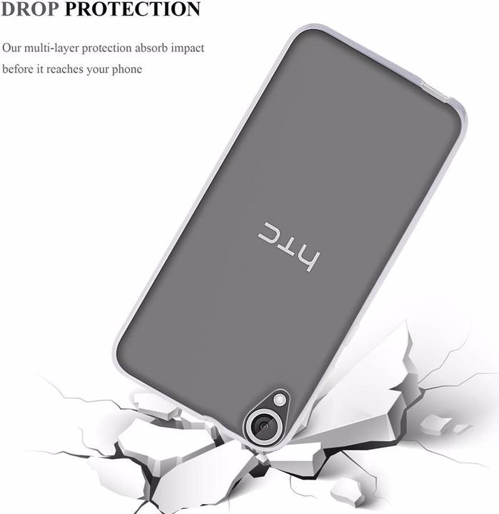 Actual product image Cadorabo TPU Ultra Slim AIR Cover (HTC Desire 820)