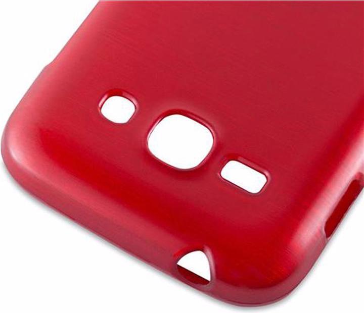 Actual product image Cadorabo TPU Brushed Cover (Samsung Galaxy Ace 3)
