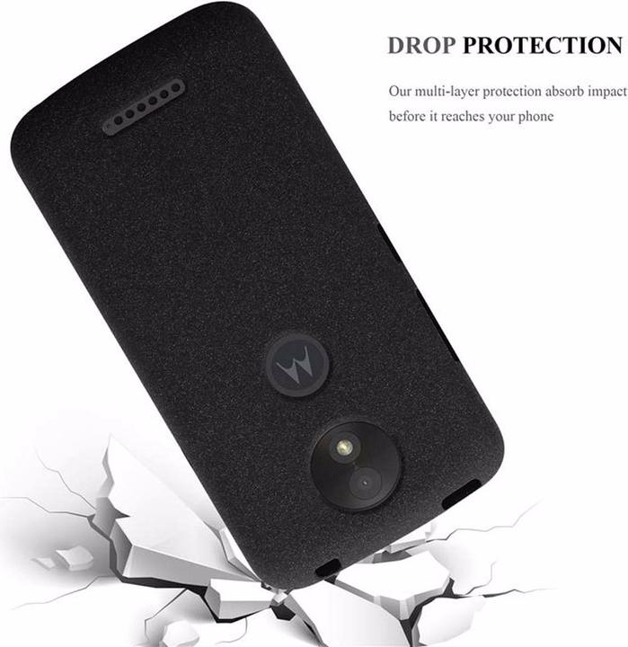Actual product image Cadorabo TPU Frosted Cover (Motorola Moto C Plus)