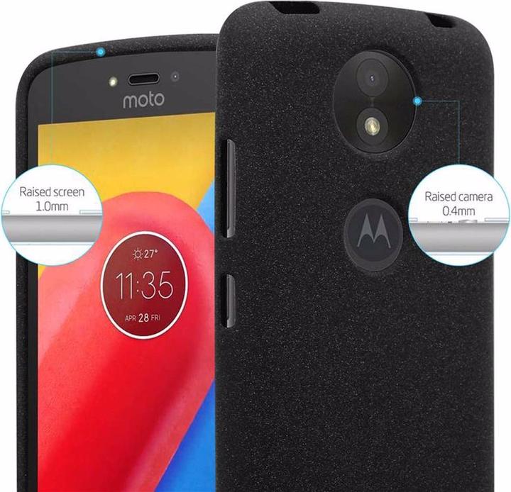 Actual product image Cadorabo TPU Frosted Cover (Motorola Moto C Plus)