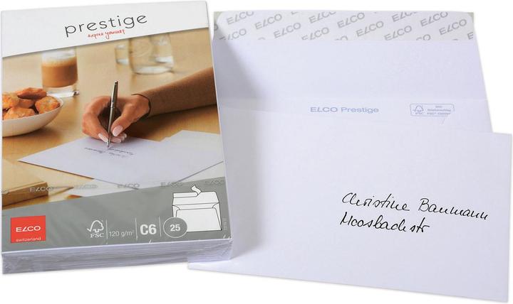 Image du produit Elco Couvert Prestige, sans fenêtre (162 x 114 mm, 25 x)