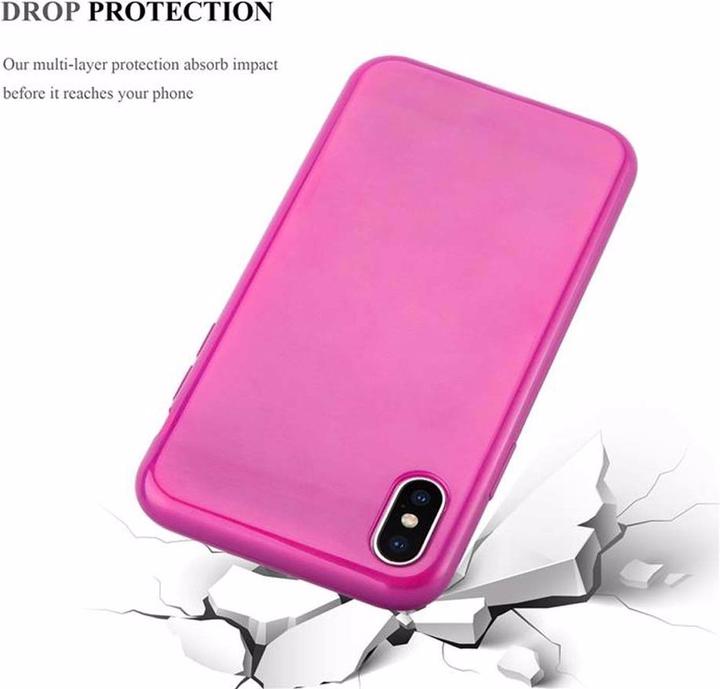 Image du produit Cadorabo Couverture TPU brossé (Apple iPhone X, Apple iPhone XS)