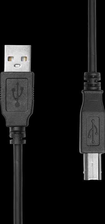 Image du produit ProXtend Câble USB 2.0 A vers B M/M Noir 0.5M (0.50 m)