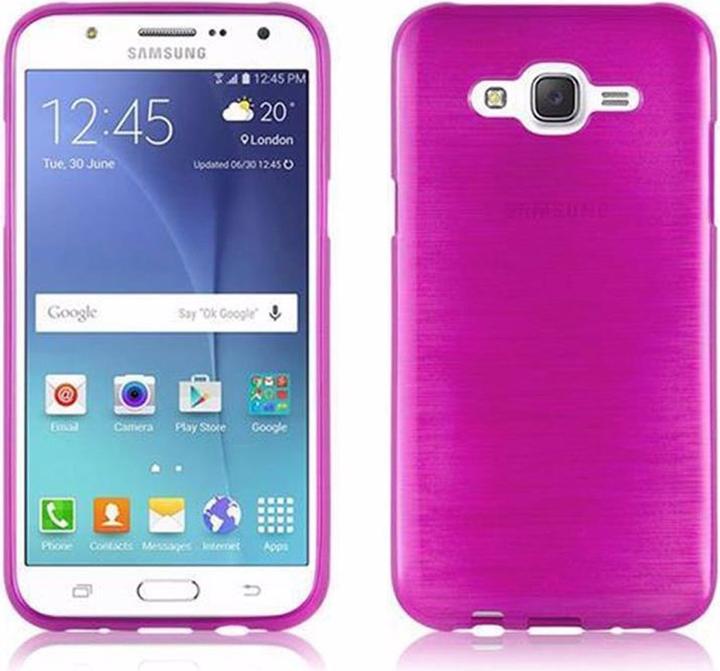 Actual product image Cadorabo TPU Brushed Cover (Samsung Galaxy J5 (2015))