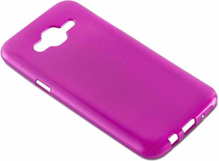 Actual product image Cadorabo TPU Brushed Cover (Samsung Galaxy J5 (2015))
