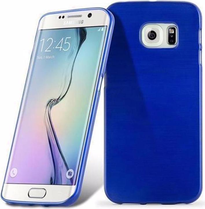 Actual product image Cadorabo TPU Brushed Cover (Samsung Galaxy S6 Edge)