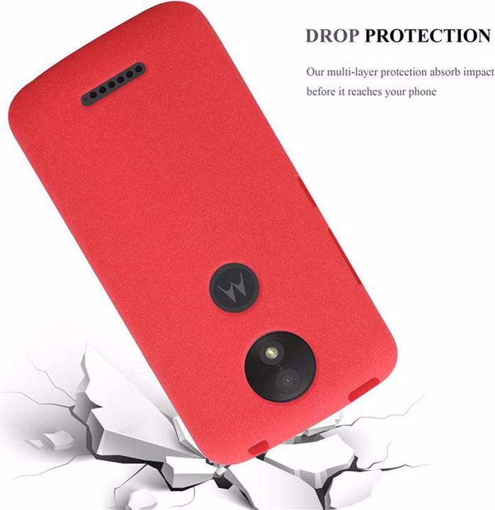 Image du produit Cadorabo Couverture TPU givrée (Motorola Moto C Plus)