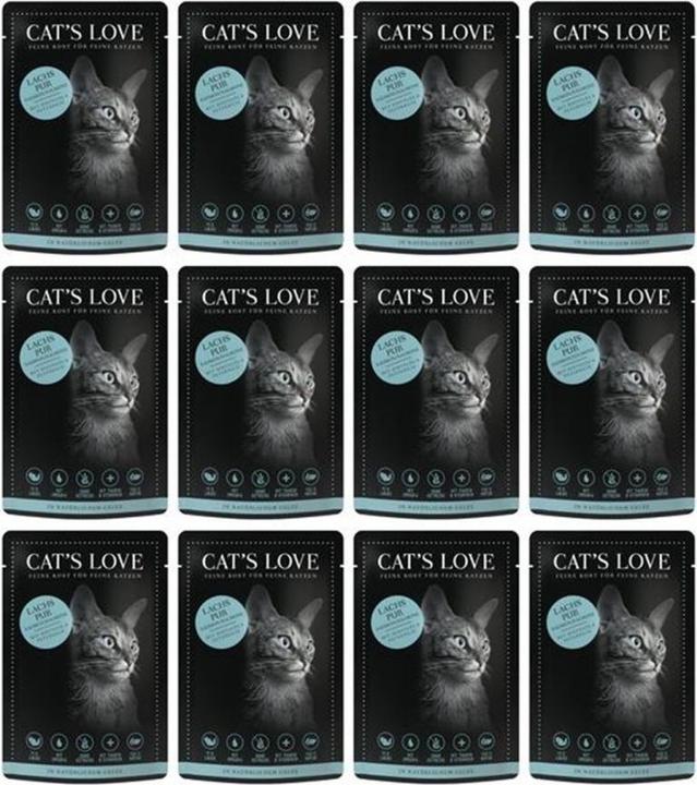 Image du produit Cat's Love Adult Salmon Pure (Adulte, 1 pcs, 85 g)